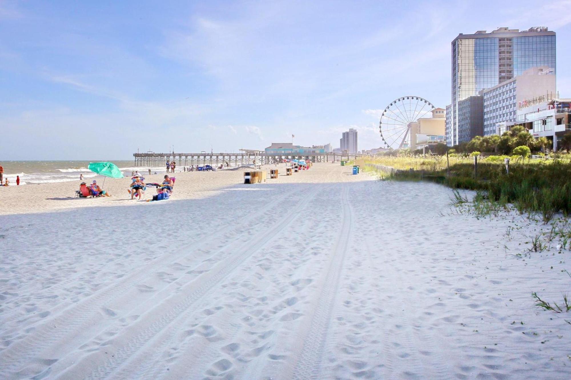 1604 N Ocean Blvd, 0906 - Ocean Front Sleeps 8 Villa Myrtle Beach Kültér fotó